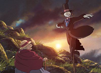 scarecrow, Studio Ghibli, Howl's Moving Castle - random desktop wallpaper