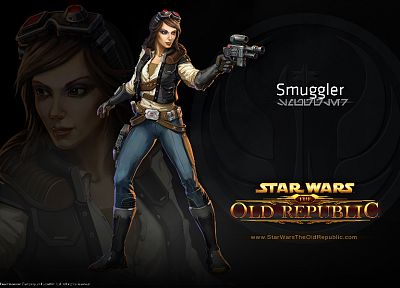 Star Wars, video games, concept art, MMORPG, Star Wars: The Old Republic, LucasArts, Smuggler - desktop wallpaper