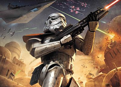 Star Wars, stormtroopers - desktop wallpaper