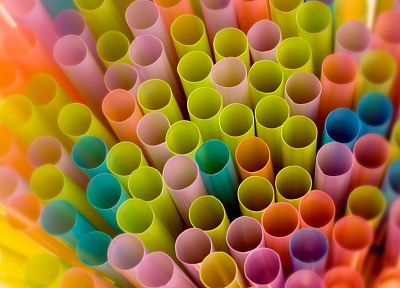 multicolor, straws - duplicate desktop wallpaper