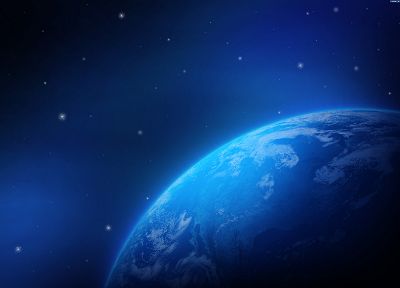 blue, planets, Earth - related desktop wallpaper