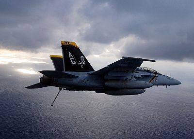 aircraft, vehicles, F-18 Hornet, fighters, united states Navy - random desktop wallpaper