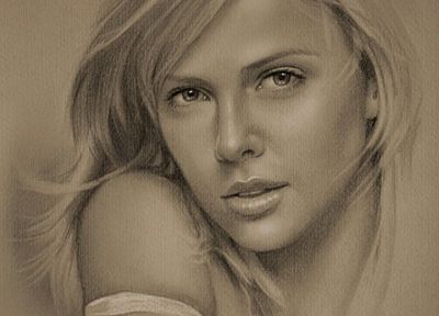 artistic, Charlize Theron, sketches - related desktop wallpaper