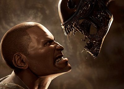 video games, Alien, Aliens, Alien VS. Predator - desktop wallpaper