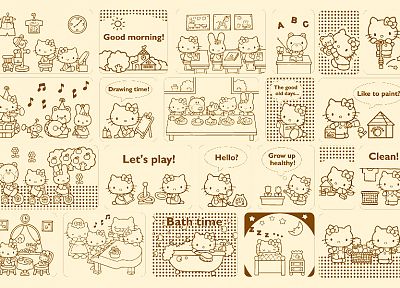 Hello Kitty - duplicate desktop wallpaper