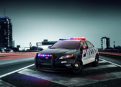 cars, Ford Taurus, Police Interceptor - random desktop wallpaper