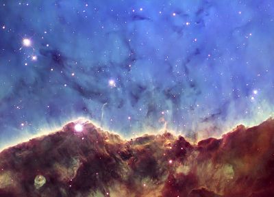 outer space, stars, nebulae, Carina nebula - desktop wallpaper