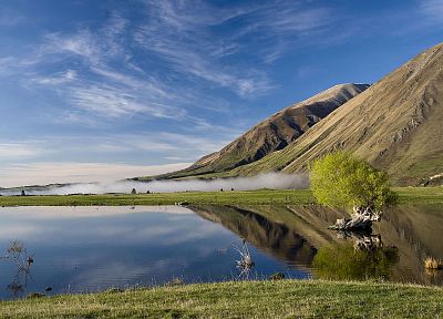 landscapes, New Zealand, lakes - desktop wallpaper