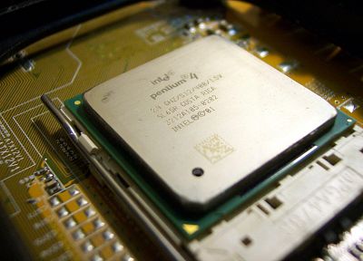 circuits, electronics, Intel, Pentium IV - duplicate desktop wallpaper