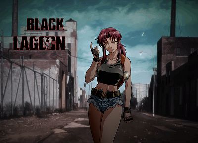 Black Lagoon, Revy - random desktop wallpaper