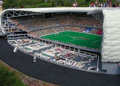 stadium, Allianz Arena, Legos - random desktop wallpaper