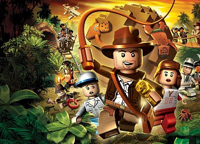 Indiana Jones, CGI, Legos - random desktop wallpaper