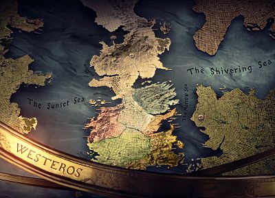 maps, Game of Thrones, TV series - related desktop wallpaper