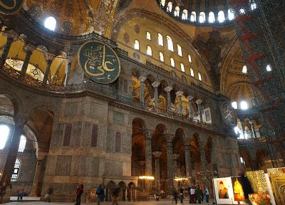 Turkey, Hagia Sophia, Istanbul, Art history - random desktop wallpaper