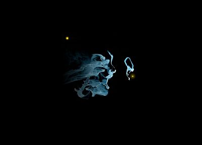 smoke, Fringe, faces - desktop wallpaper