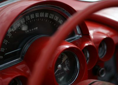cars, retro, Corvette, C1 - desktop wallpaper