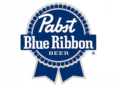 beers, logos, Pabst Blue Ribbon - random desktop wallpaper