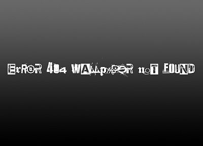 error, typography, 404, photo manipulation - random desktop wallpaper