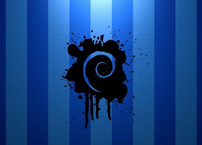Linux, Debian - random desktop wallpaper