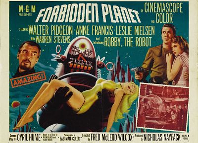 Forbidden Planet, Leslie Nielsen - related desktop wallpaper
