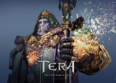 priest, Tera, MMORPG, Baraka - desktop wallpaper
