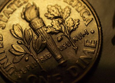 coins, money, dime - desktop wallpaper