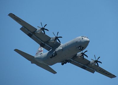 aircraft, military, planes, C-130 Hercules - random desktop wallpaper