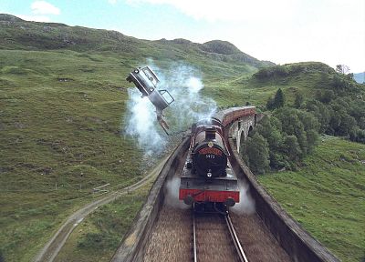 trains, Harry Potter, Harry Potter and the Chamber of Secrets, Hogwarts, Hogwarts Express - duplicate desktop wallpaper