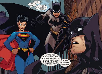 Batman, DC Comics, SuperWoman, Batwoman - random desktop wallpaper
