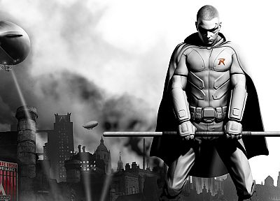 Batman, video games, artwork, Batman Arkham City - desktop wallpaper