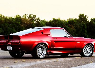 muscle cars, Shelby Mustang, Ford Mustang Shelby GT500, Mustang Fastback - desktop wallpaper