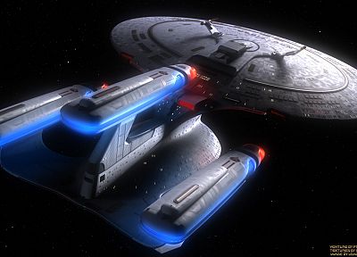 Star Trek, science fiction, Star Trek The Next Generation, USS Enterprise - desktop wallpaper