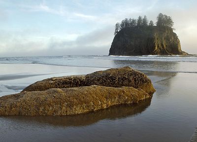 Oregon, National Park, sea, beaches - duplicate desktop wallpaper