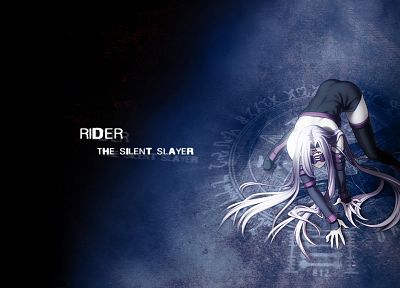 Fate/Stay Night, anime, Rider (Fate/Stay Night), Fate series - related desktop wallpaper