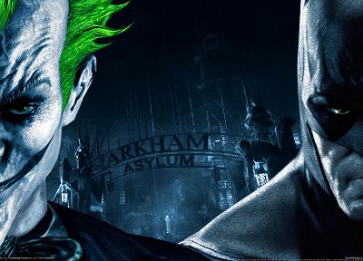 Batman, The Joker - duplicate desktop wallpaper