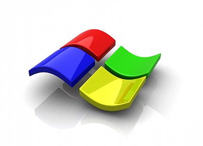 Microsoft Windows, glossy texture - desktop wallpaper