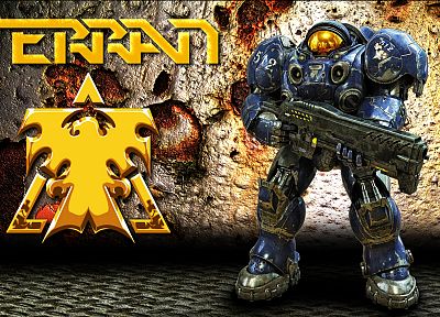 StarCraft, Terran, US Marines Corps - desktop wallpaper