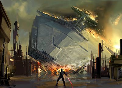 Star Wars, artwork - related desktop wallpaper
