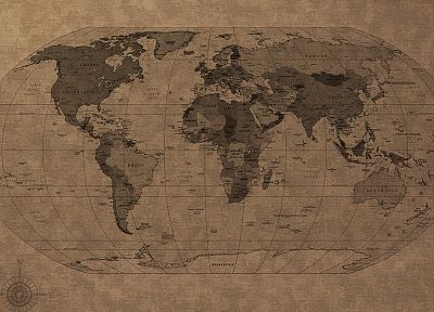 world map - duplicate desktop wallpaper