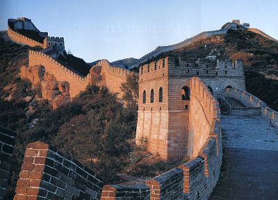 architecture, Great Wall of China - random desktop wallpaper