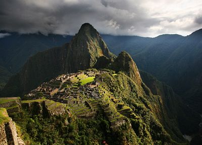 mountains, ruins, Machu Pichu - desktop wallpaper