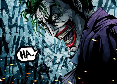 Batman, DC Comics, The Joker, drawings - desktop wallpaper