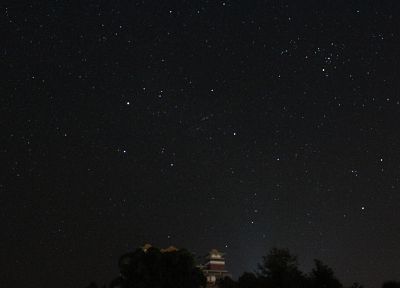 night, stars, stargazer, skyscapes - duplicate desktop wallpaper