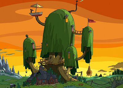 Adventure Time, artwork - duplicate desktop wallpaper