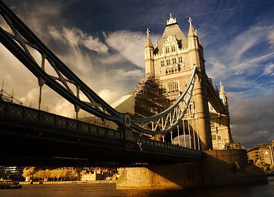 cityscapes, architecture, London, bridges, Tower Bridge - desktop wallpaper