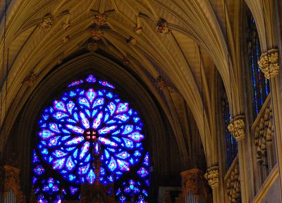 architecture, churches, stained glass - related desktop wallpaper
