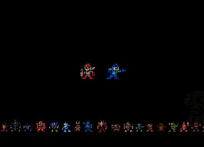 Mega Man, Protoman, Cutman - random desktop wallpaper