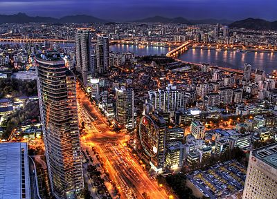 cityscapes, Korea, Seoul - duplicate desktop wallpaper