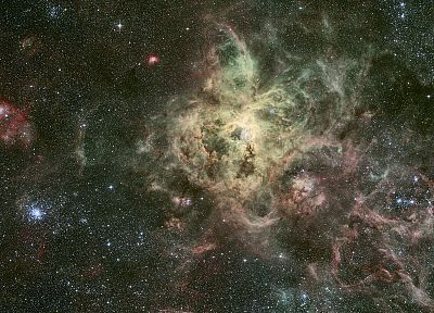 outer space, stars, Iris Nebula - random desktop wallpaper