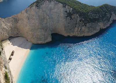islands, Greece, Zakynthos, sea - duplicate desktop wallpaper